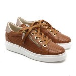 DL Sport Sneaker cognac leder 5208